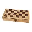 Chess Set Wood Version With 2 1/2-Inch King
